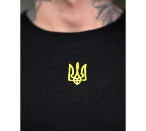Лонгслив “Тризуб” Black Edition ВТ7115