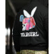 Милитари худи CROP wargirl ТР6777