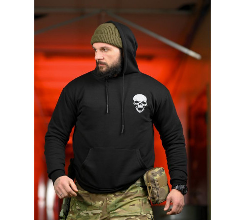 Милитари худи CROP Худи Донецька область black РП7406
