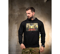 Милитари Худи Донбас black РП7399