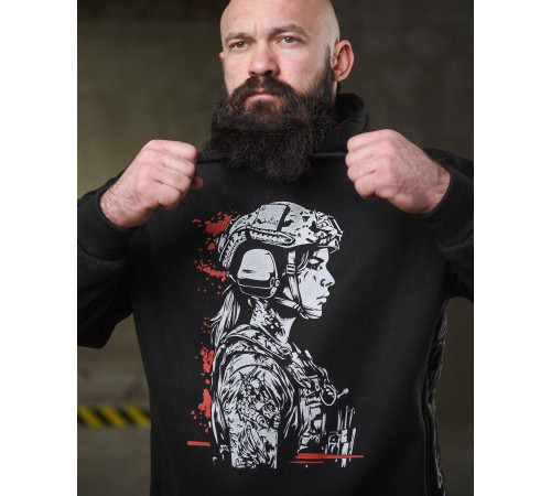 Тепла худі ghetto warrior НП4873