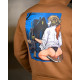 Милитари худи на флисе GENESIS Girl coyot ПП8241
