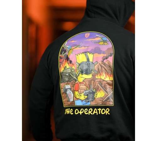 Милитари худи CROP Operator ВТ5288