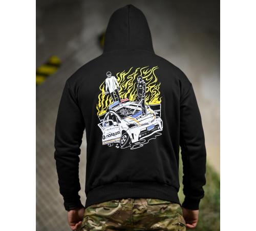 Милитари худи CROP Bandit ТР6734