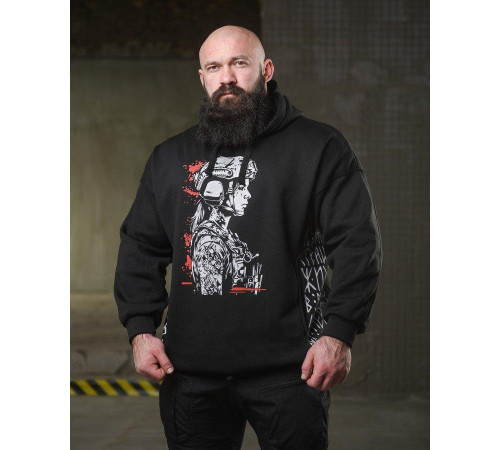 Тепла худі ghetto warrior НП4873