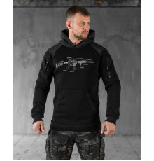 Тактичоса худі machine black НП4884