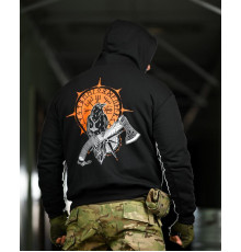 Милитари худи CROP Odin ТР6780
