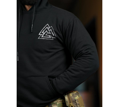 Милитари худи CROP Voron ВТ5291