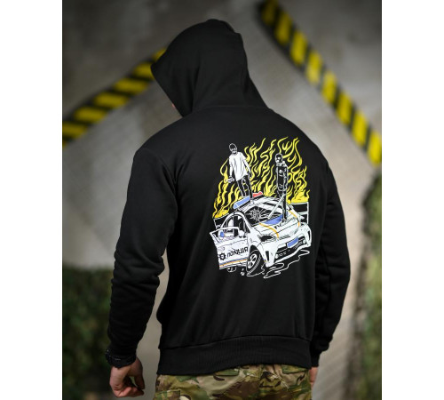 Милитари худи CROP Bandit ТР6734