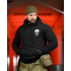 Милитари худи CROP Худи Донецька область black РП7406