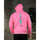 Милитари худи на флисе GENESIS M14 pink ПП8068