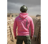 Мілітарі худі на флісі GENESIS AK pink ВТ6782
