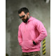 Мілітарі худі CROP pink ТР6747