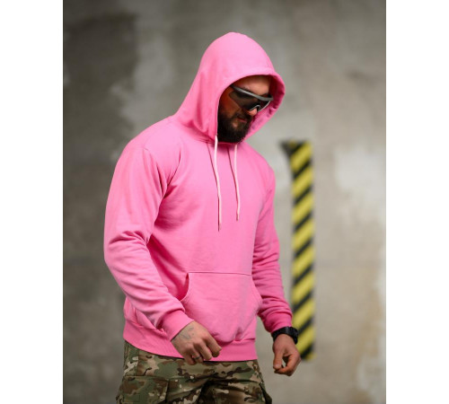 Мілітарі худі CROP pink ТР6747