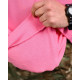 Мілітарі худі CROP pink ТР6747