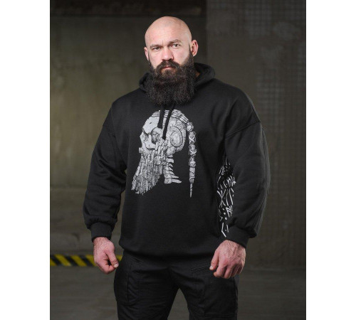 Тепле худі ghetto viking НП4856