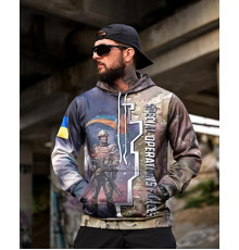 Милитари худи SAINT Ground force pixel ПП8122