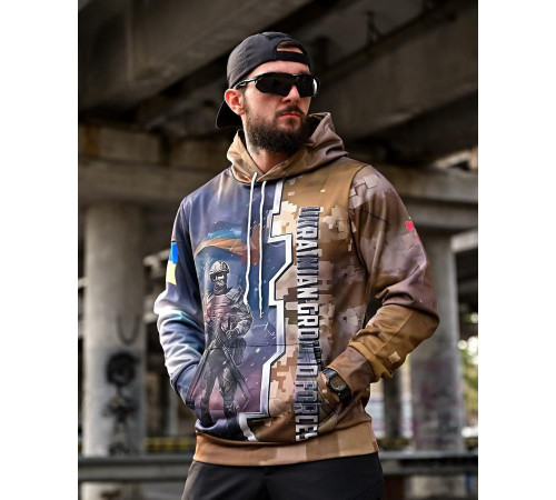 Милитари худи SAINT Ground force mtk ПП8126