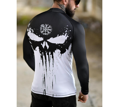 Рашгард Punisher white ТР6491