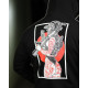 Милитари худи CROP gerl black НП4846