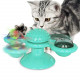 Іграшка для кота (спіннер) Rotate windmill cat toy