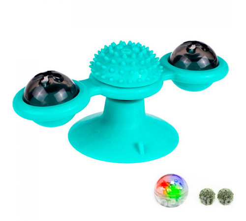 Игрушка для кота (спиннер) Rotate windmill cat toy