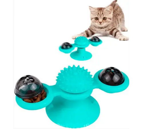 Игрушка для кота (спиннер) Rotate windmill cat toy