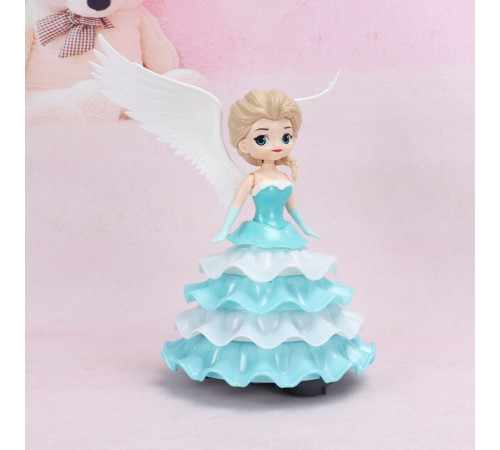 Танцююча лялька-нічник принцеса, що обертається Dancing Angel Ice Princess