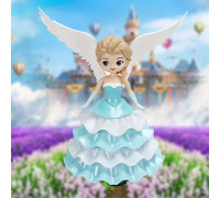 Танцююча лялька-нічник принцеса, що обертається Dancing Angel Ice Princess