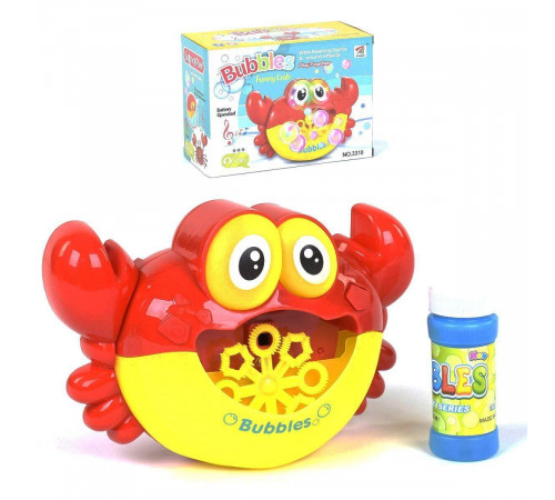 Іграшка для ванни Музичний краб Bubble crab з піноутворювачем