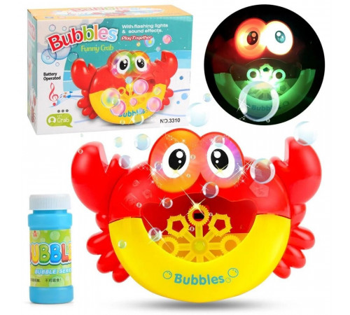 Іграшка для ванни Музичний краб Bubble crab з піноутворювачем