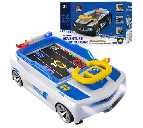 Дитячий симулятор водіння / Ігровий гоночний симулятор Adventure Racing Car Блакитний за 1178 грн