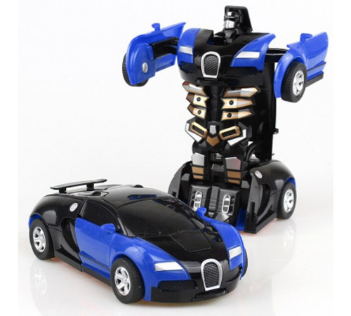 Синій Машинка трансформер Автобот Lamborghini Robot Car на радіокеруванні 2в1