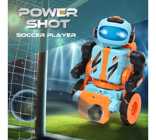 Конструктор Робот Kit 3в1 Футболист/Снайпер/Вратарь / Робот-игрушка Footballer/Sharpshooter/Gripper, 220 деталей Бирюзовый