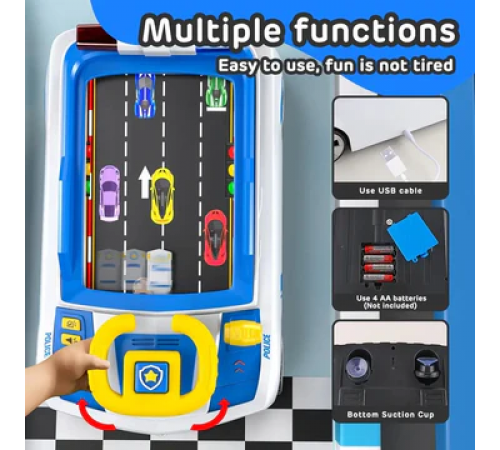 Детский симулятор вождения / Игровой гоночный симулятор Adventure Racing Car Голубой