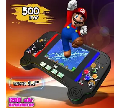 Портативная игровая консоль sup wide F3, 3,5 дюймов, 500 игр 16/8-битная игровая консоль-рокер