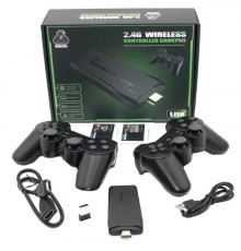 Игровая приставка LITE GREEN HDMI 3535 игр Dendy, Sega, Аркадные игры, Game Boy, Nintendo, Atari, PlayStation 1