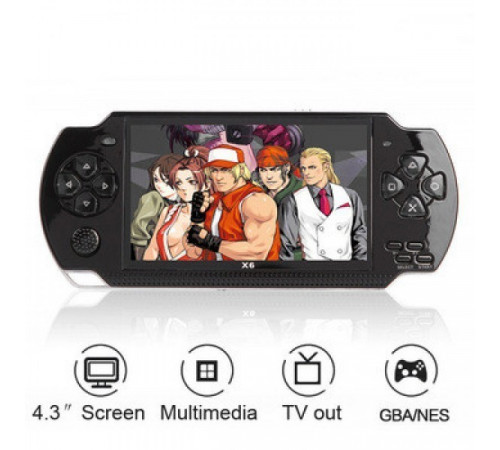 Игровая портативная консоль PSP X9 с экраном 5,1 дюймов и ТВ-выходом