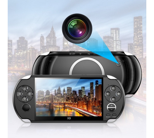Игровая портативная консоль PSP X9 с экраном 5,1 дюймов и ТВ-выходом