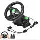 Руль игровой с педалями Vibrating Wheel PS3 PC USB
