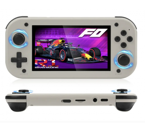 Портативная ретро консоль приставка SJGAM BOYHOM M17 4,3-дюймовий IPS-екран, PSP, PS1, NES, 128 Гб