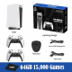 Ігрова приставка Бездротова телевізійна ігрова консоль HappyJoe White M5, 64 ГБ, 15000+ ігор, підтримка PS1/MAME/GBA за 2372 грн