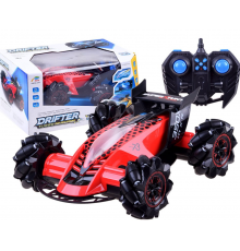 Машина на радиоуправлении КРАСНАЯ DRIFTER Turbo с подсветкой и паром ART 3921/ Z 109S (12 шт/ящ