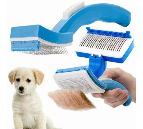 Щетка для животных Pet Zoom Self Cleaning Grooming Brush