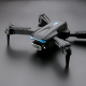 Квадрокоптер (міні-дрон) S89 Pro Black (камера HD 4К 1080P, WiFi, FPV, 1 акумулятори по 1800 mAh) з кейсом, чорний S89 Pro with camera 4K - швидкий маневрений квадрокоптер для зйомки у високій якості