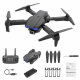 Квадрокоптер (міні-дрон) S89 Pro Black (камера HD 4К 1080P, WiFi, FPV, 1 акумулятори по 1800 mAh) з кейсом, чорний S89 Pro with camera 4K - швидкий маневрений квадрокоптер для зйомки у високій якості