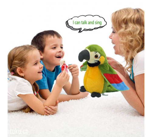 Інтерактивна іграшка електронний папуга Parrot Talking