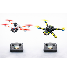 XKJ K15MAX Бездротовий дрон з екранним пультом дистанційного керування FPV-камерою, оптичним позиціонуванням та системою керування
