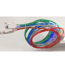 USB кабель светящийся ART-1934/ B32 Micro (250 шт/ящ)