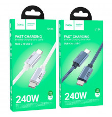 Кабель HOCO U134 Type-C-Type-C (1.8m) 60W